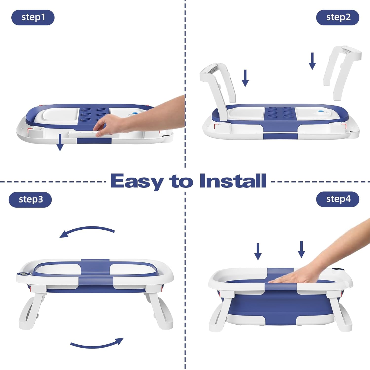 Melytub - Safe & collapsible tub